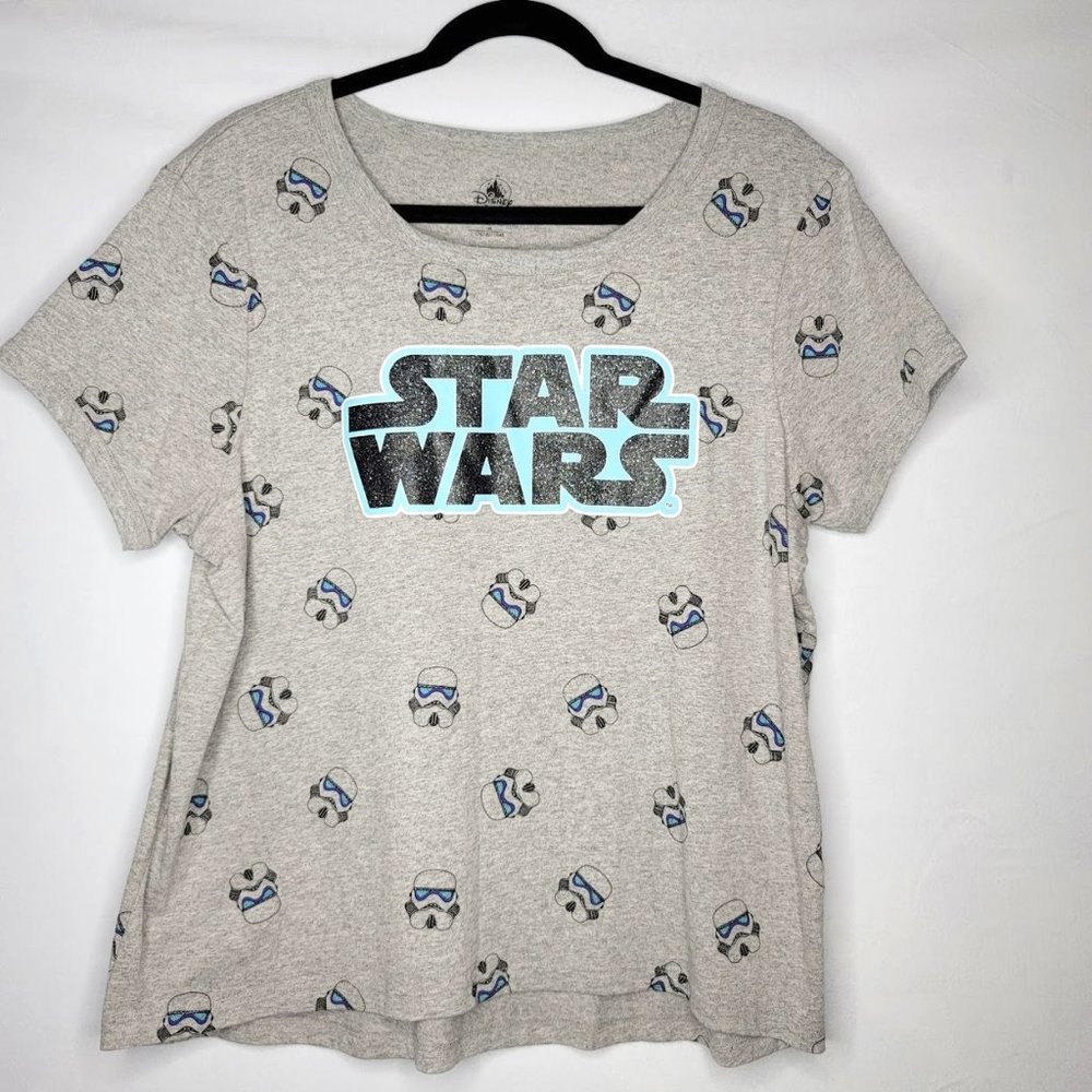 Disney Star Wars Gray Tee